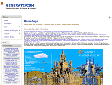 Tablet Screenshot of generativism.com
